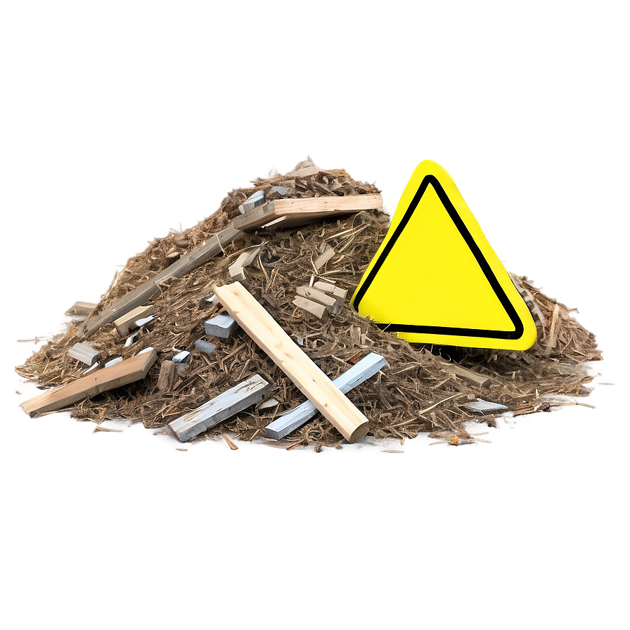 Construction Debris Pile Png 05242024 PNG Image