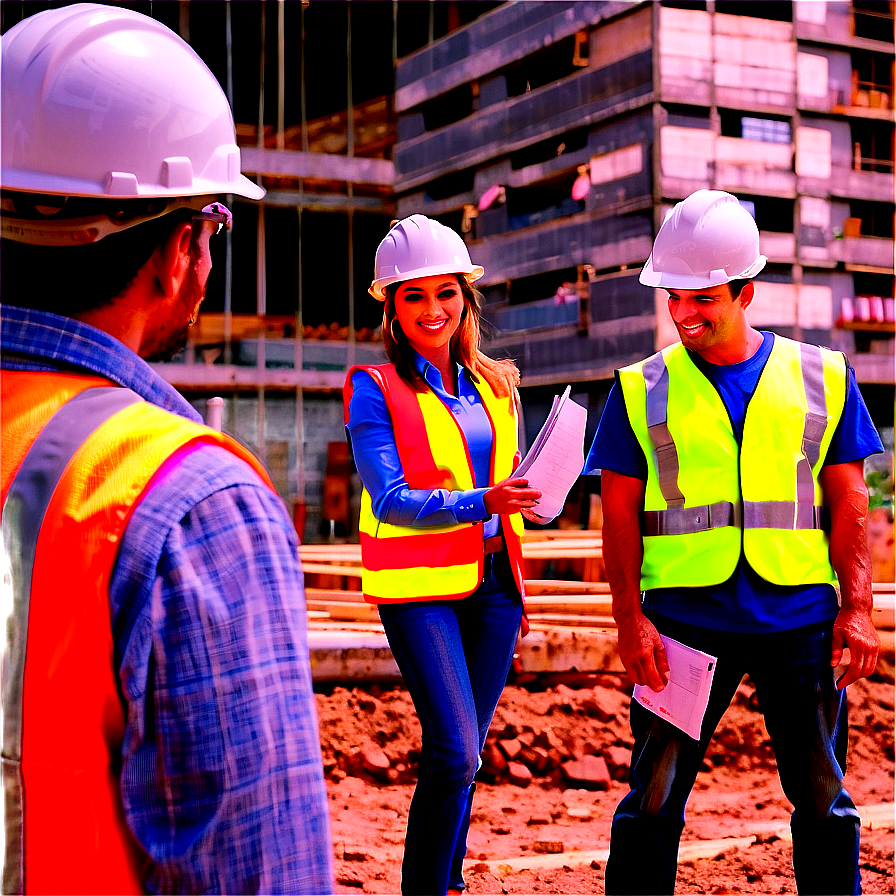 Construction Site Inspection Png Pij PNG Image