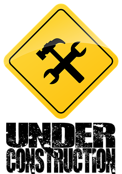 Construction Tools Sign Graphic PNG Image