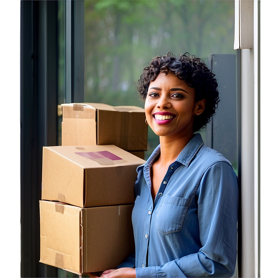 Contactless Home Delivery Png 06202024 PNG Image