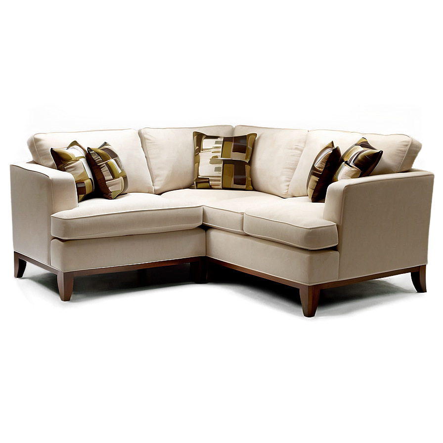 Contemporary Corner Sofa Png 05252024 PNG Image