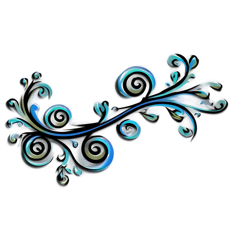 Contemporary Flourish Png 30 PNG Image