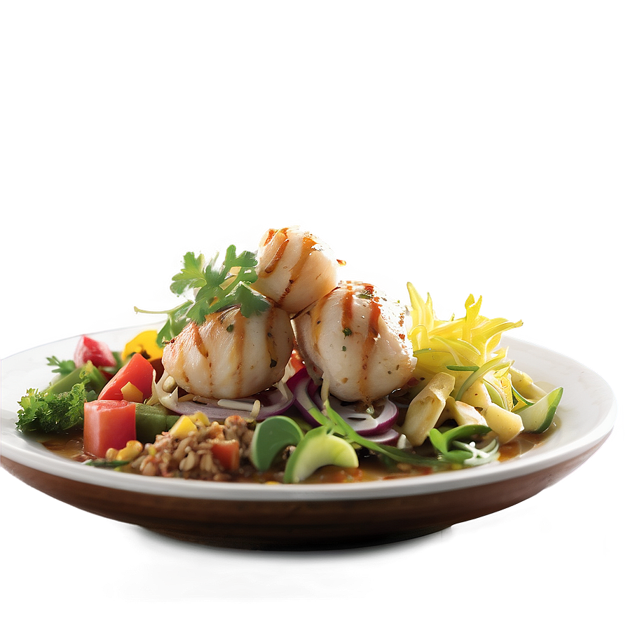 Contemporary Fusion Cuisine Png Pqk PNG Image