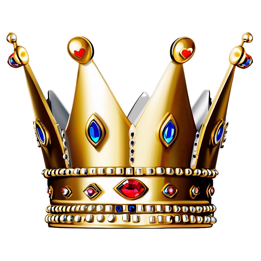 Contemporary Golden Crown Png 06282024 PNG Image