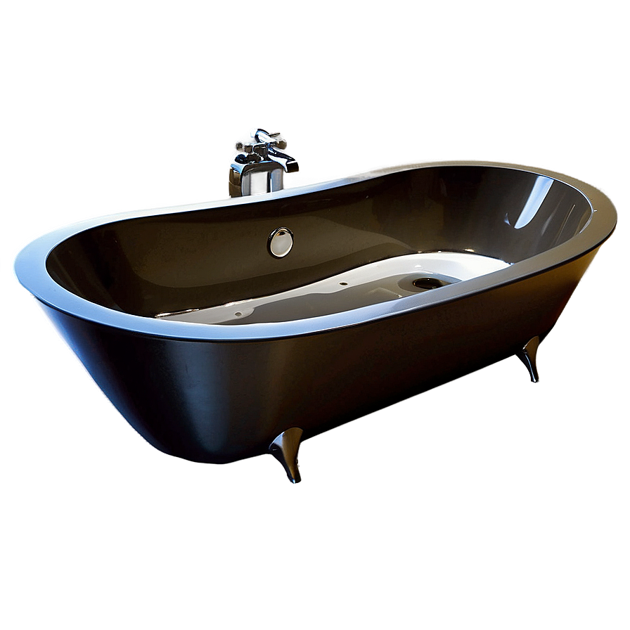 Contemporary Oval Bathtub Png Pcu57 PNG Image