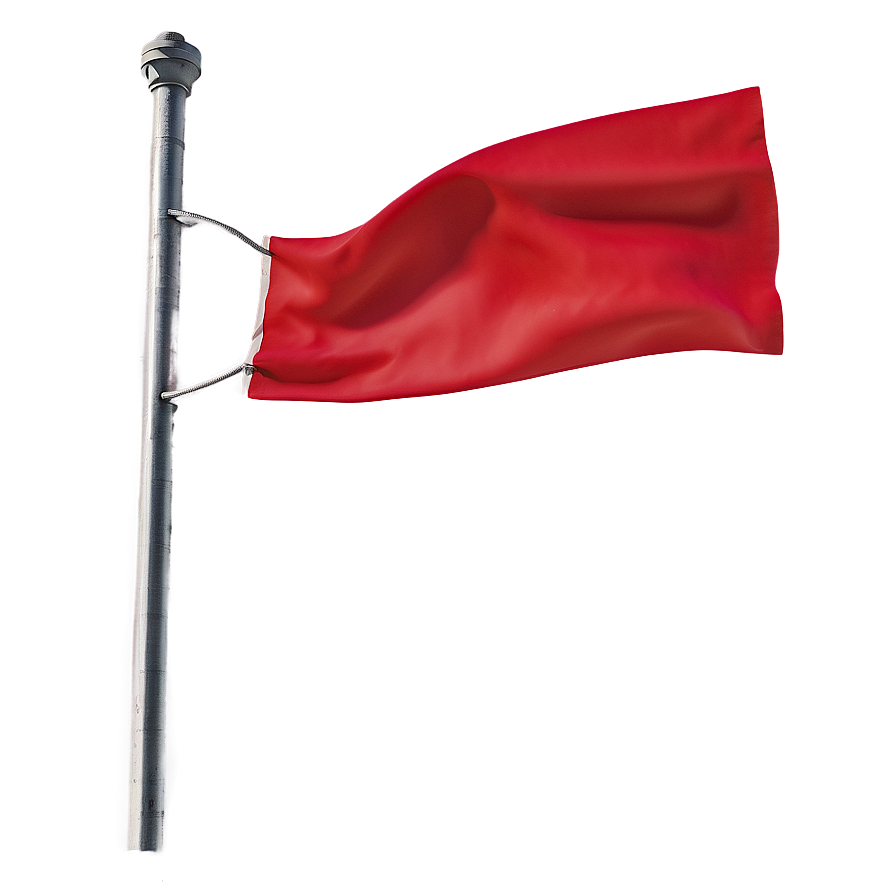 Contemporary Red Flag Style Png Buu PNG Image