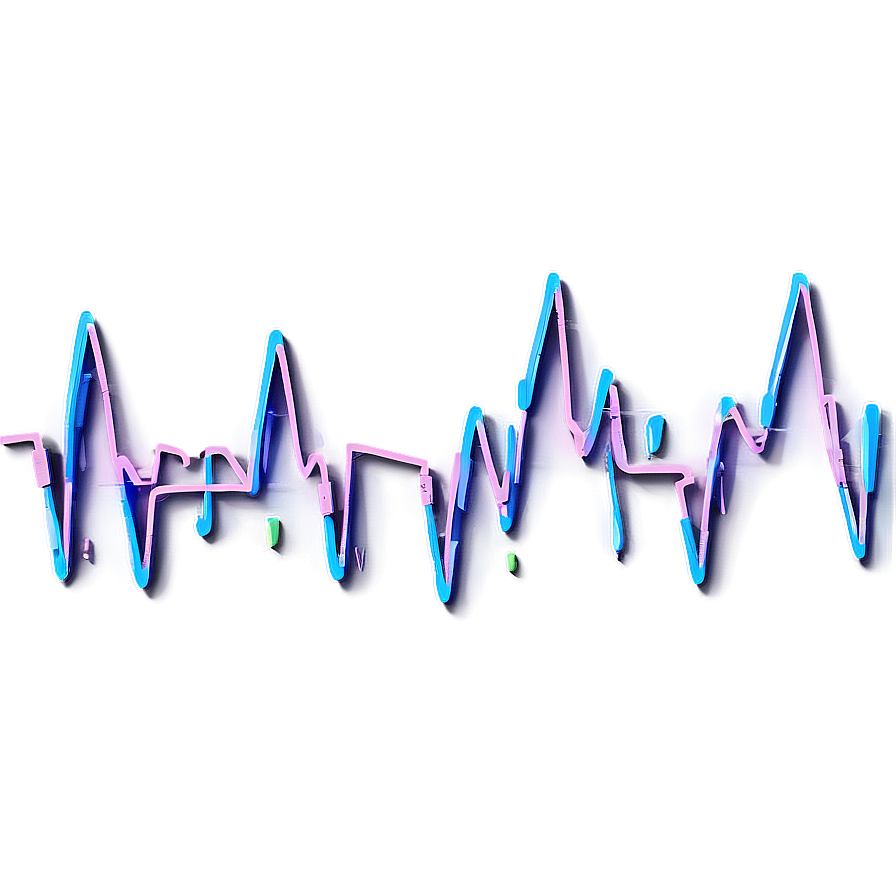 Continuous Heartbeat Line Png Hju11 PNG Image