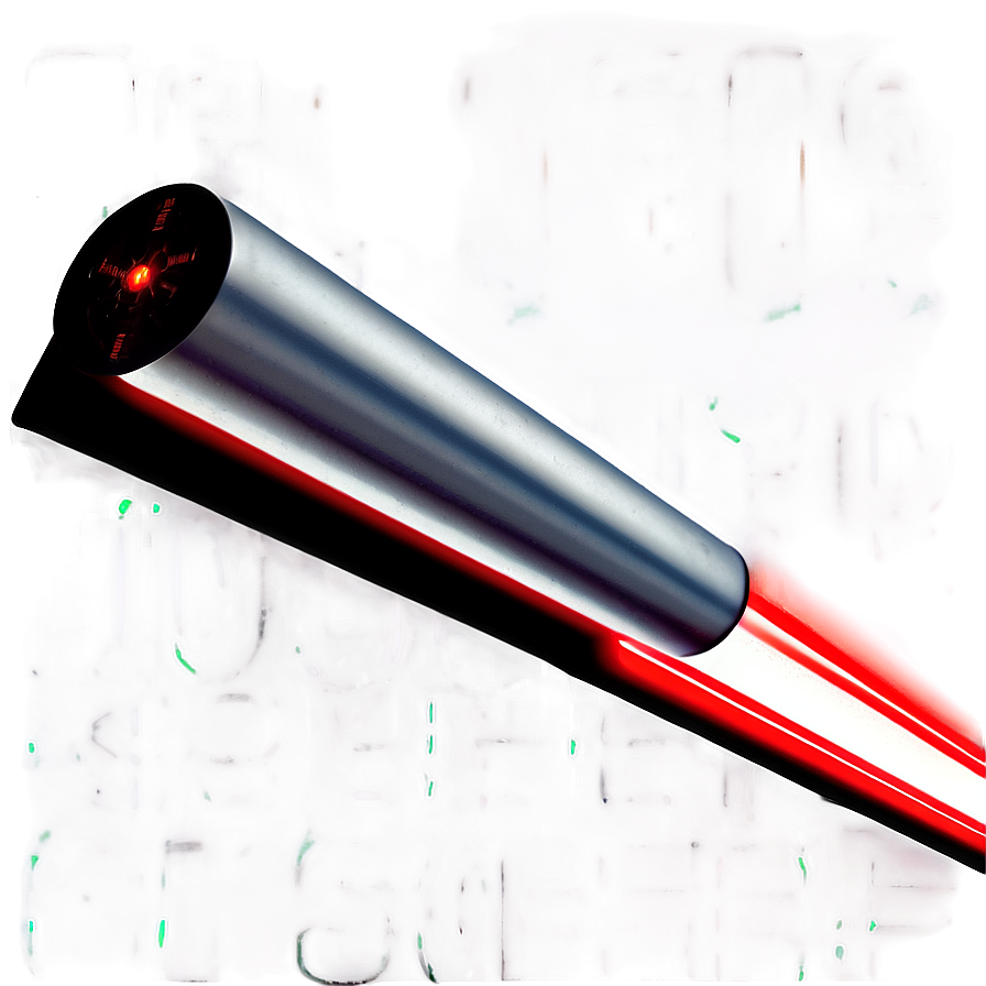 Continuous Red Laser Stream Png 61 PNG Image