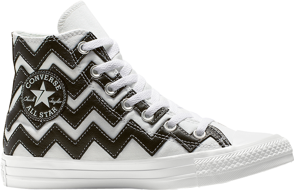 Converse Chuck Taylor All Star Chevron Design PNG Image