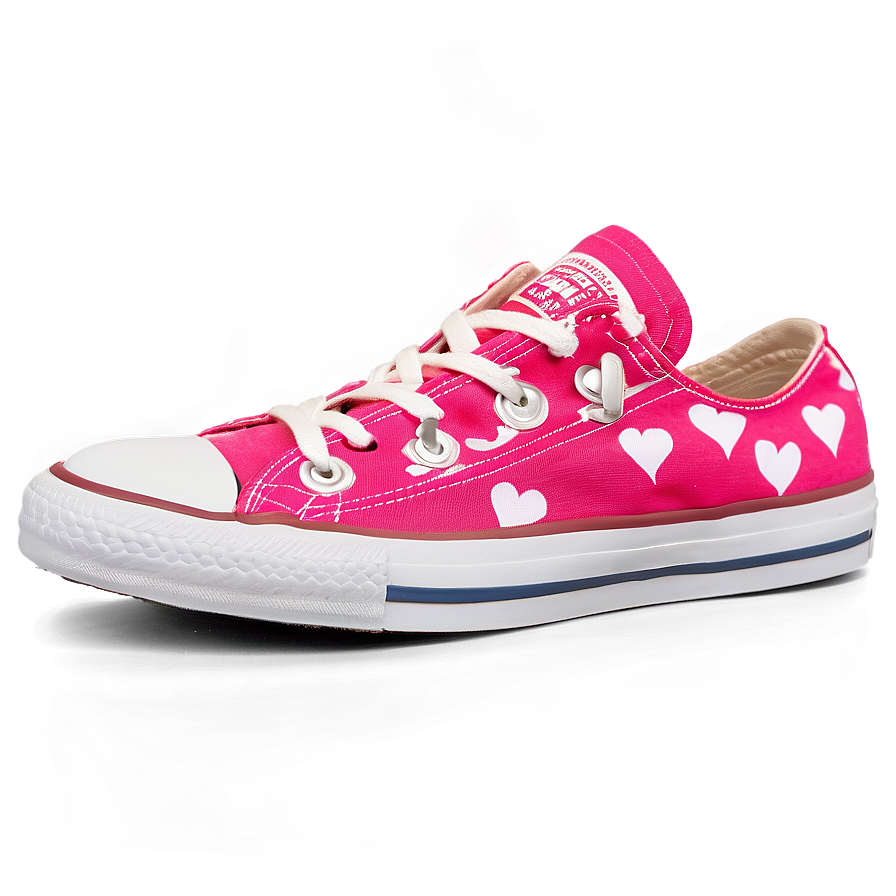 Converse With Heart Design Png Ilj PNG Image