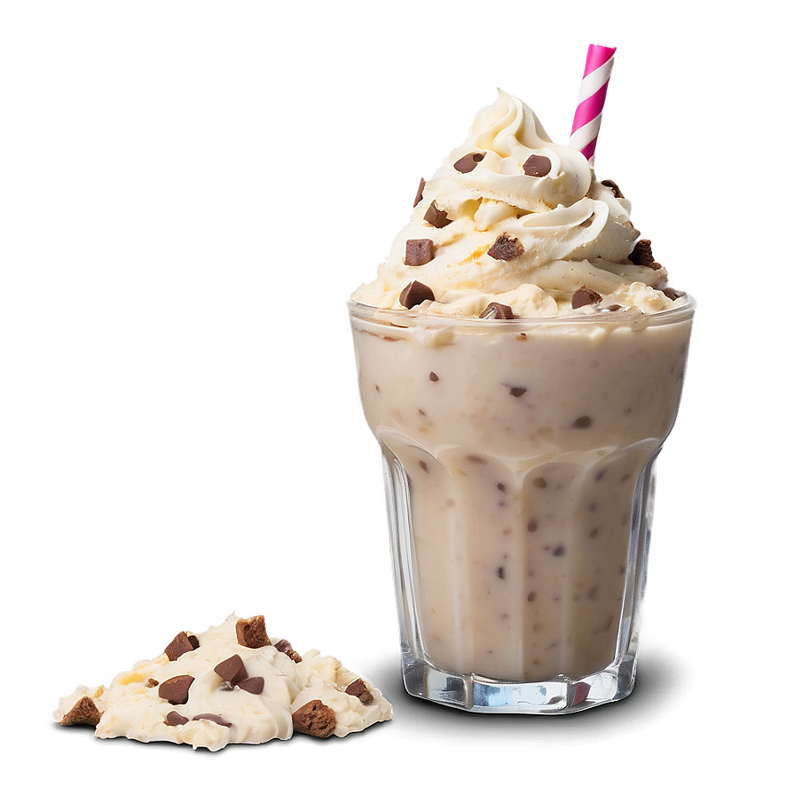 Cookie Dough Milkshake Png 20 PNG Image