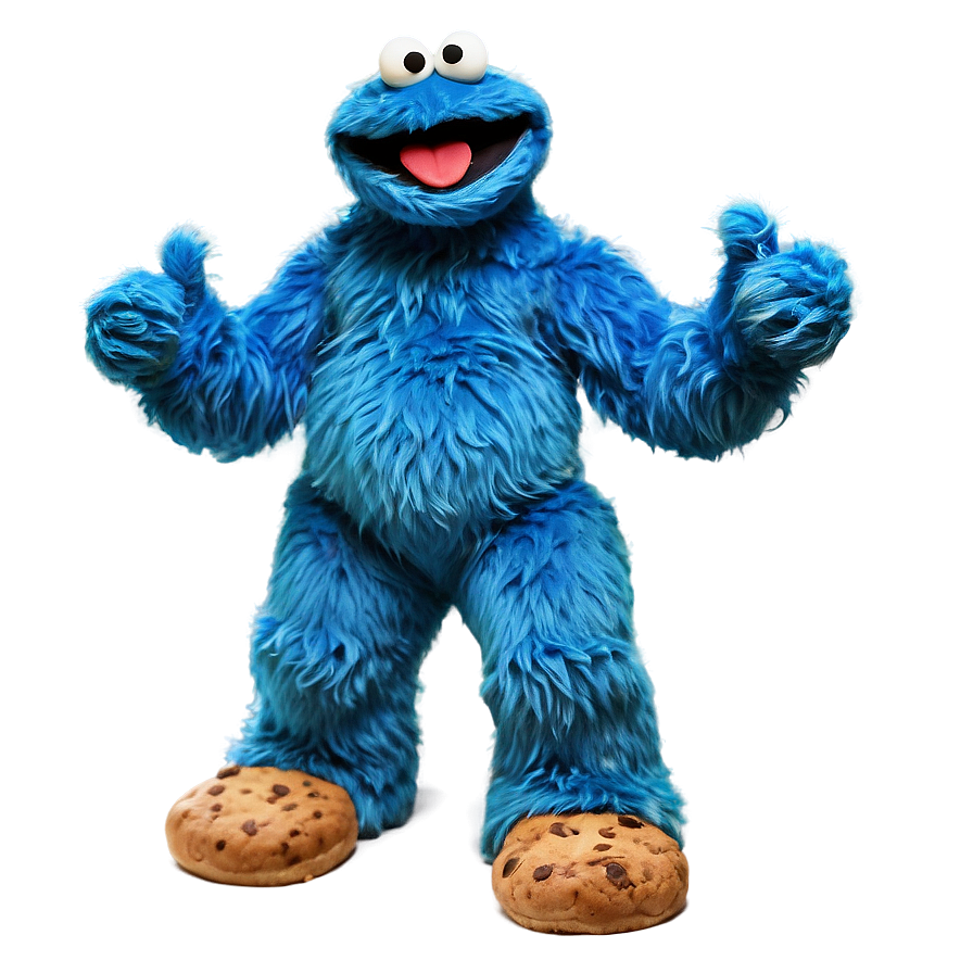 Cookie Monster Mascot Png Cvc PNG Image