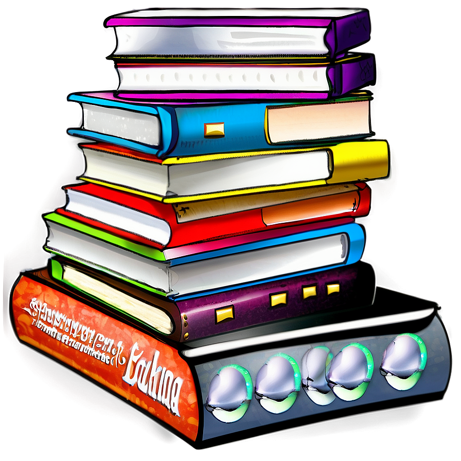 Cooking Books Pile Png Ncs77 PNG Image