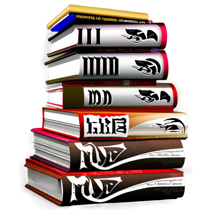 Cooking Books Stack Png Frq84 PNG Image