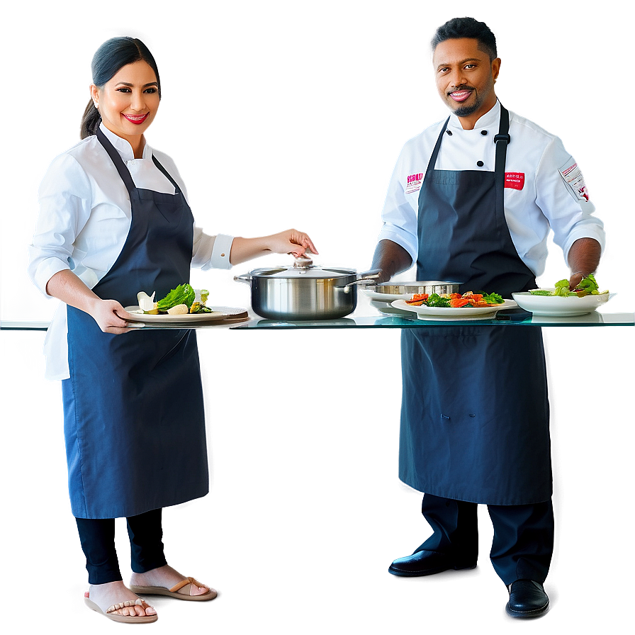 Cooking Class Chefs Png Hbp PNG Image