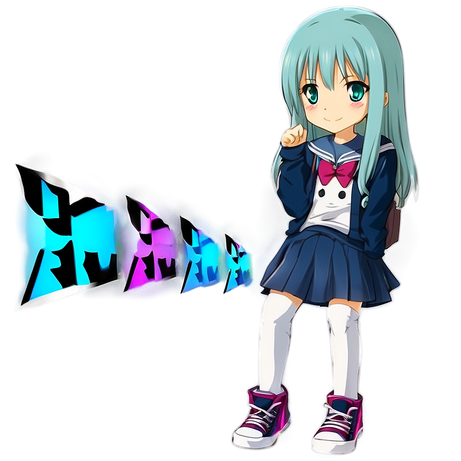 Cool Anime Girl Png Tsy50 PNG Image