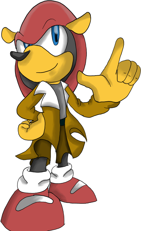 Cool Anthropomorphic Armadillo Character PNG Image