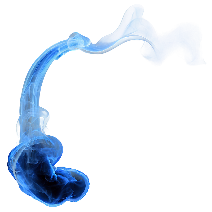 Cool Blue Smoke Png Mbi PNG Image