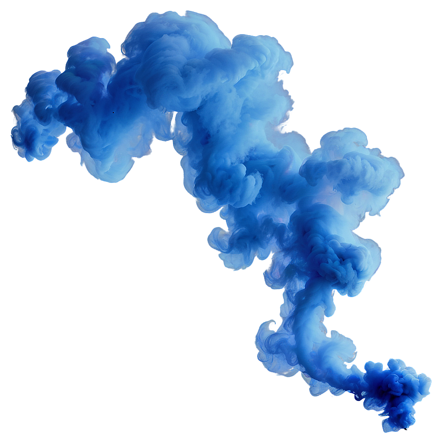 Cool Blue Smoke Png Qar93 PNG Image