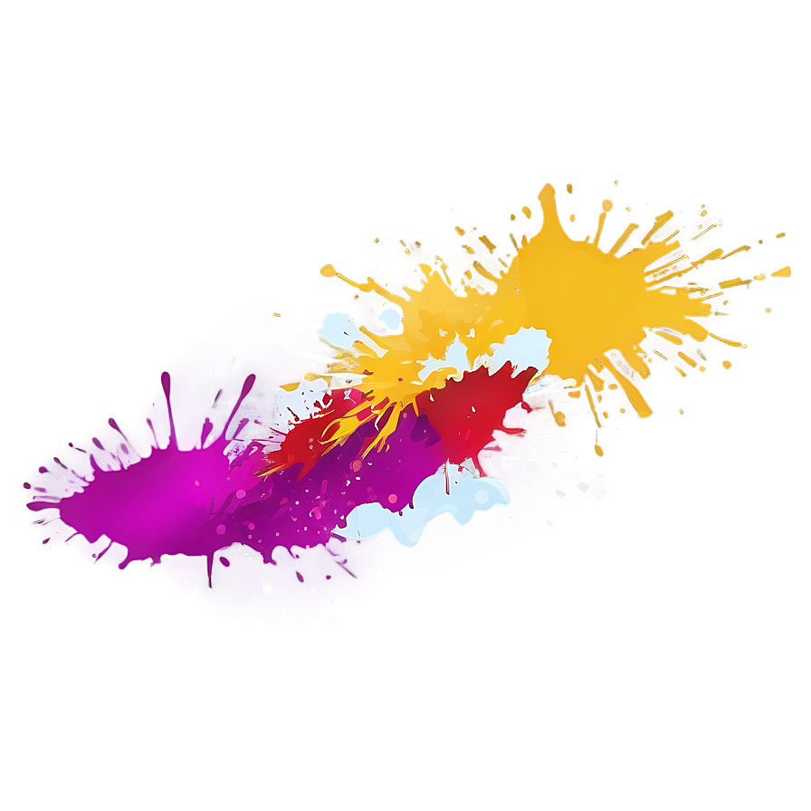 Cool Color Splash Design Png Xmo PNG Image