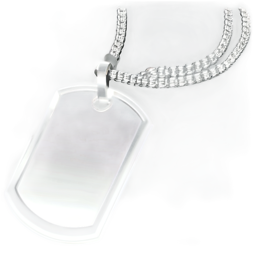 Cool Dog Tag Outline Png 45 PNG Image