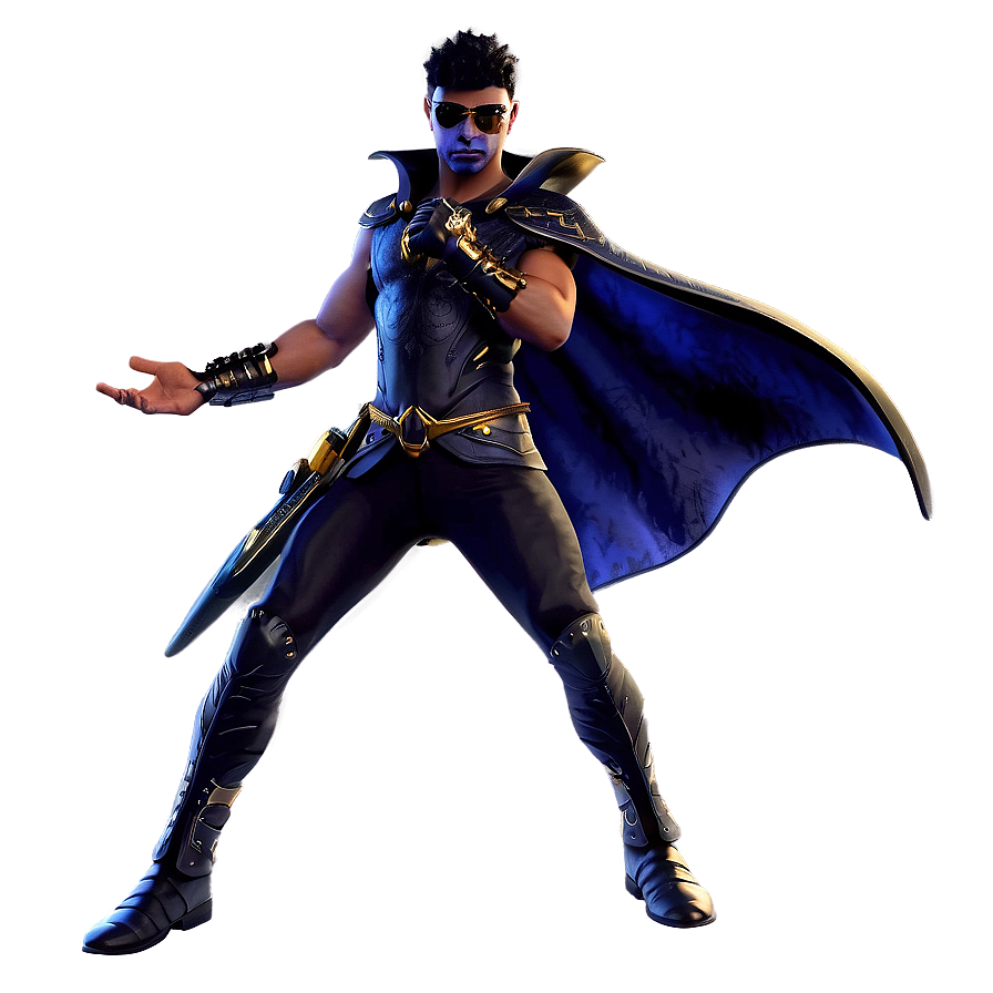 Cool Guy In Fantasy Costume Png Xii PNG Image