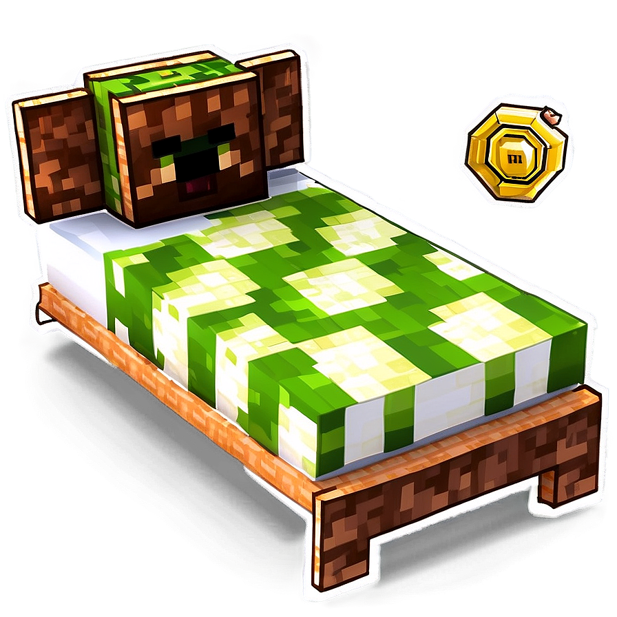 Cool Minecraft Bed Ideas Png 06122024 PNG Image