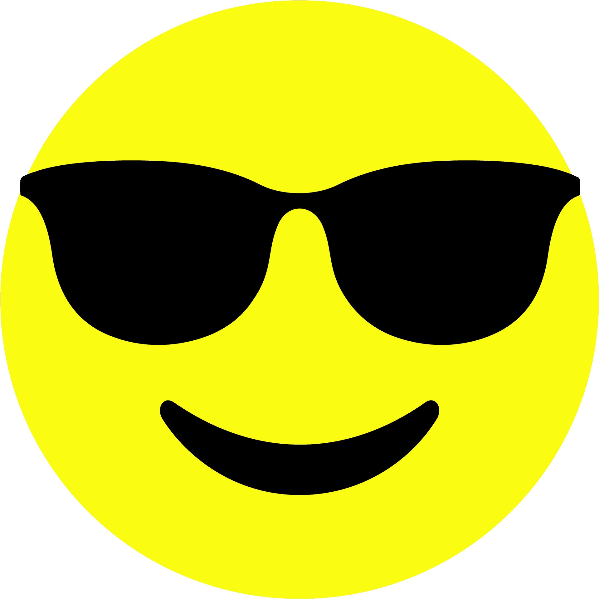 Cool_ Smiley_ Face_with_ Sunglasses_ Emoji PNG Image