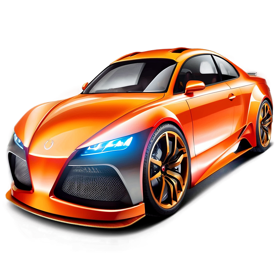 Cool Sports Car Design Png Mrs4 PNG Image