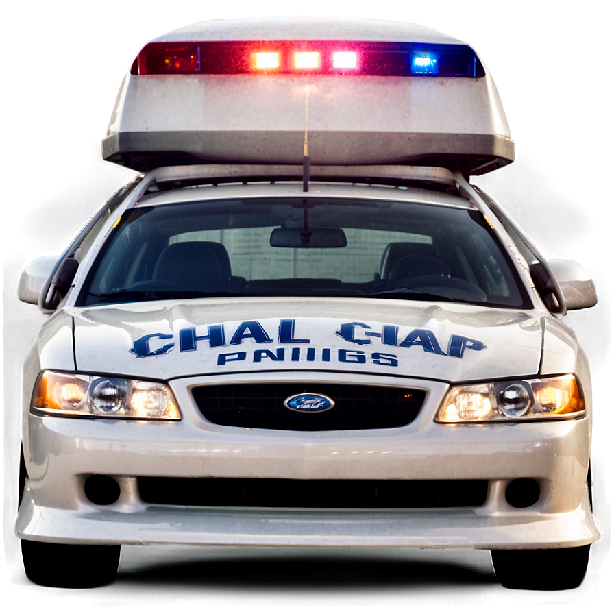 Cop Car A PNG Image