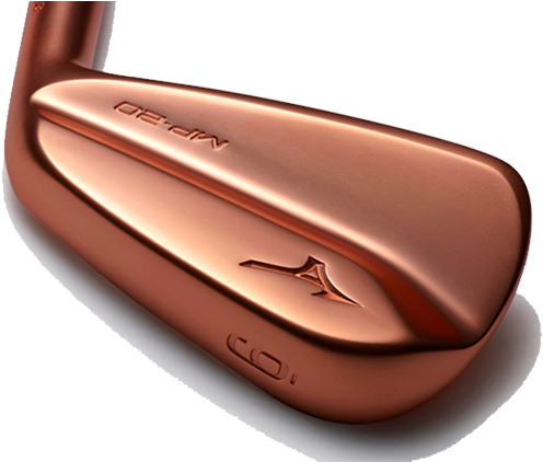 Copper Golf Club Iron PNG Image