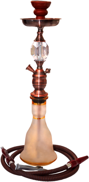 Copper Hookah Shisha Pipe PNG Image