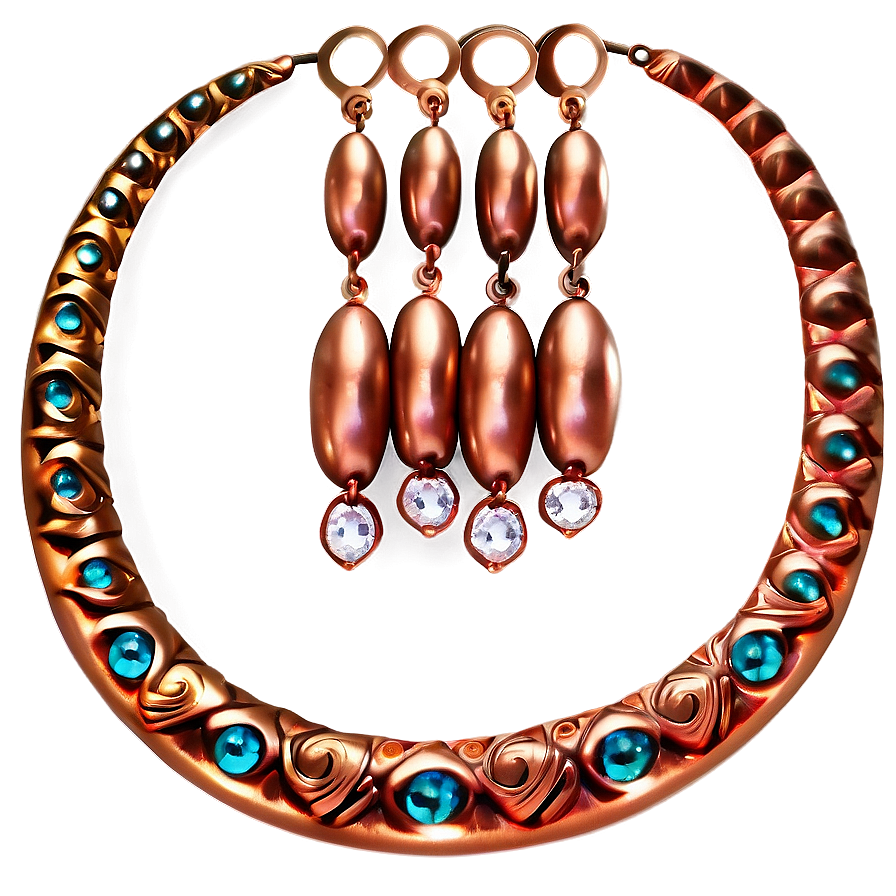 Copper Jewelry Design Png Uqo86 PNG Image