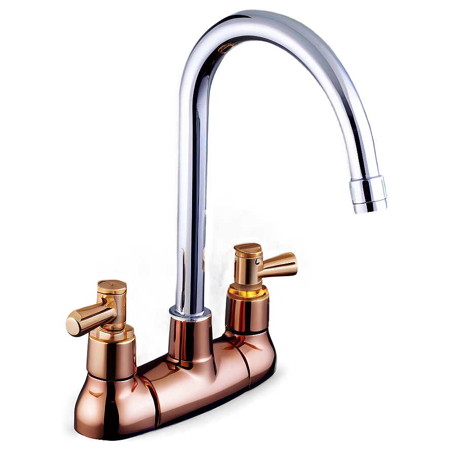 Copper Kitchen Tap Png 19 PNG Image