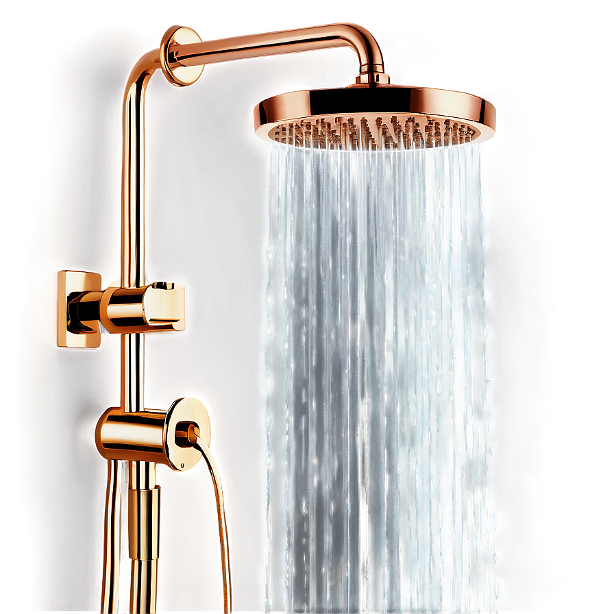 Copper Shower System Png 05232024 PNG Image