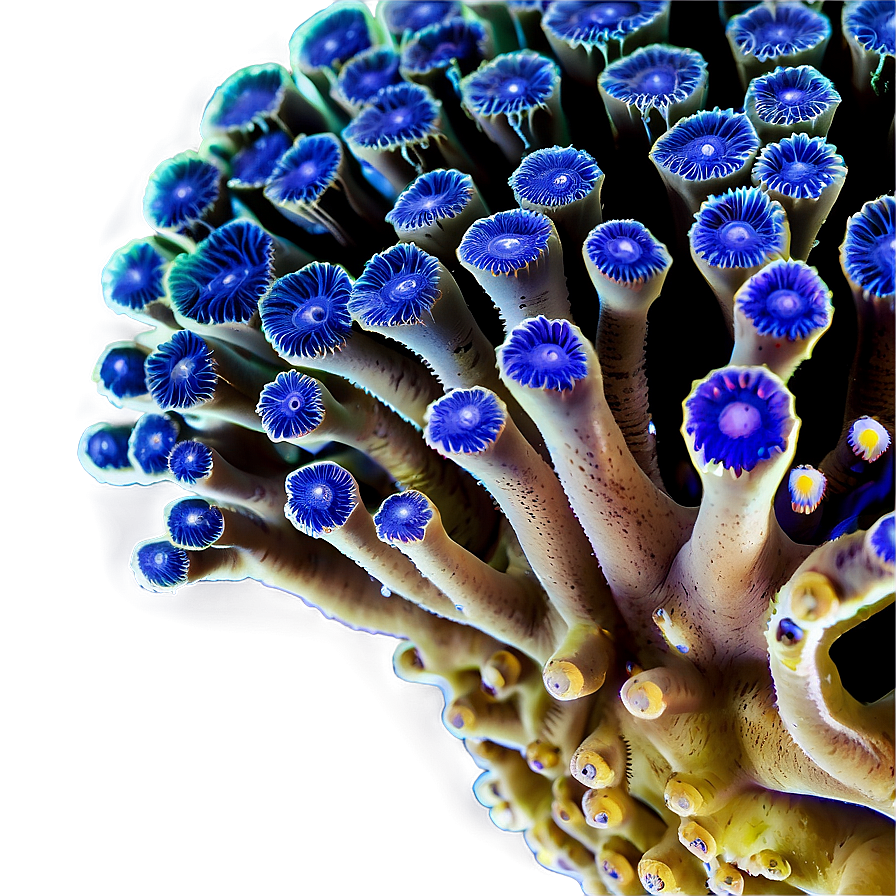 Coral Polyps Magnified Png 12 PNG Image