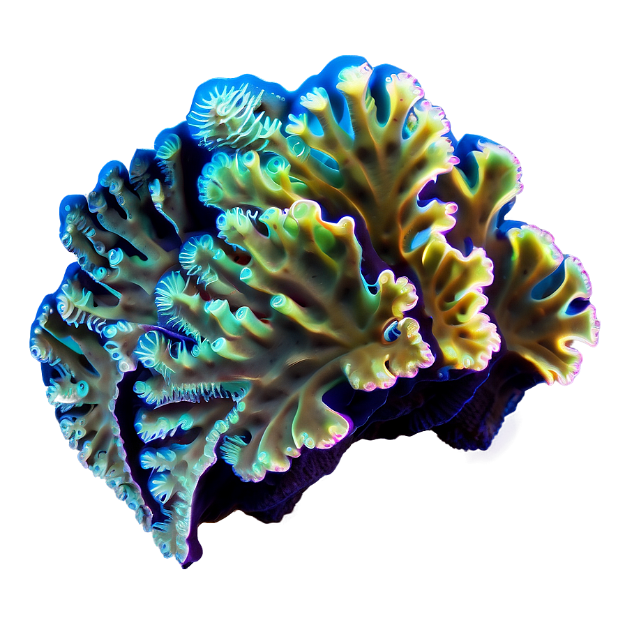 Coral Reef Bioluminescence Png 05242024 PNG Image