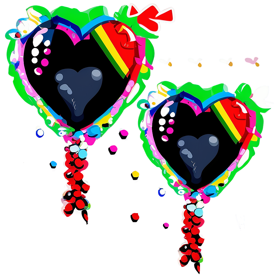 Corazon Balloon Graphic Png Fxp60 PNG Image