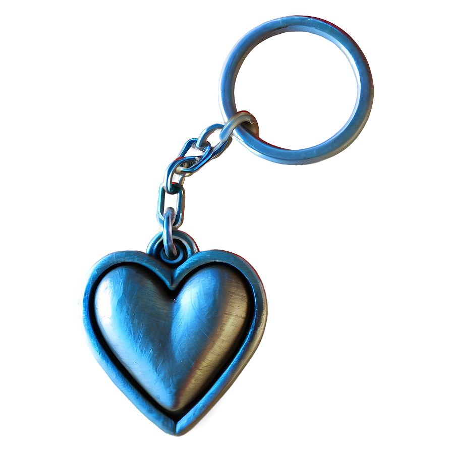 Corazon Keychain Design Png Igo PNG Image