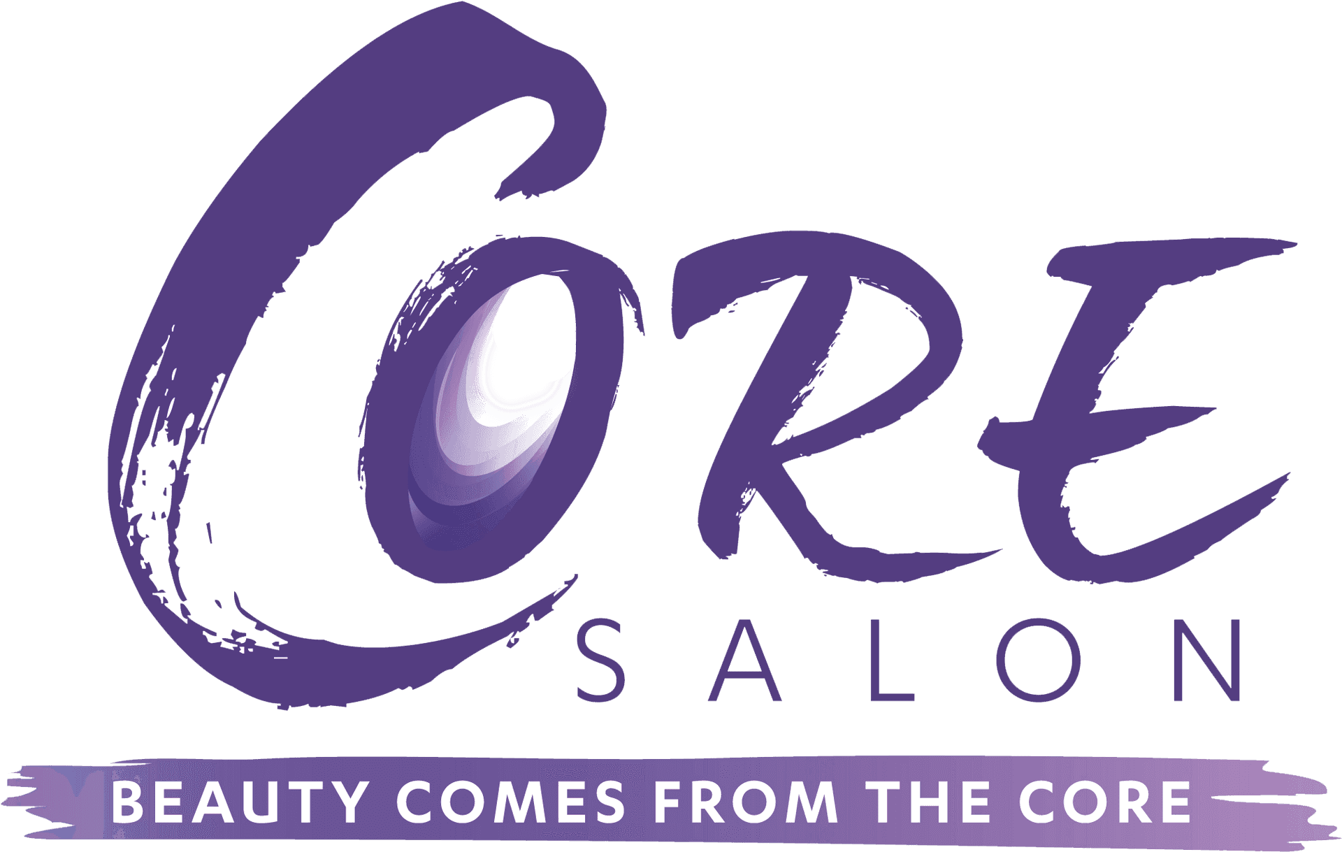 Core Salon Beauty Logo PNG Image