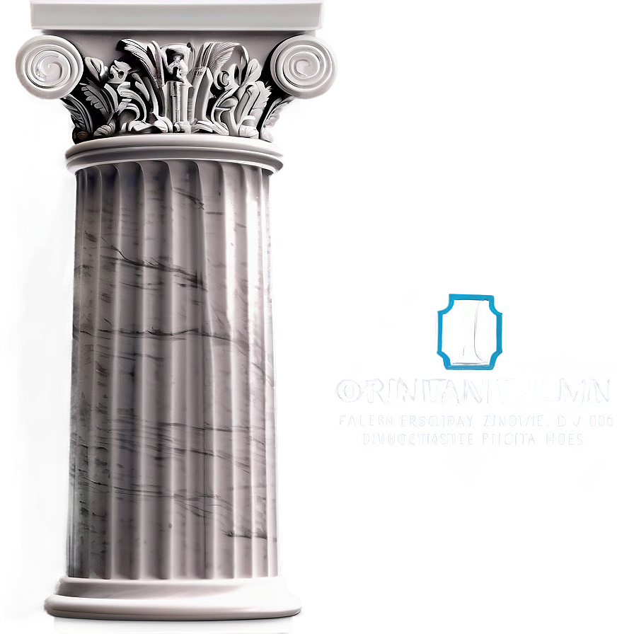 Corinthian Greek Column Png 06212024 PNG Image