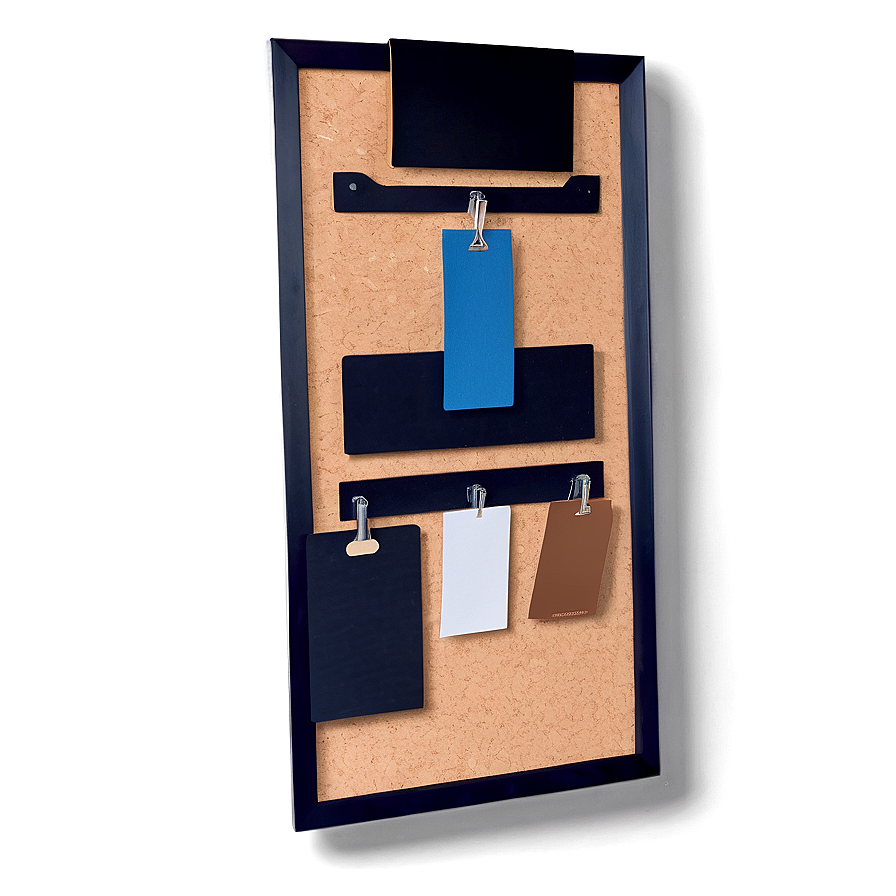 Cork Board Wall Organizer Png 06202024 PNG Image