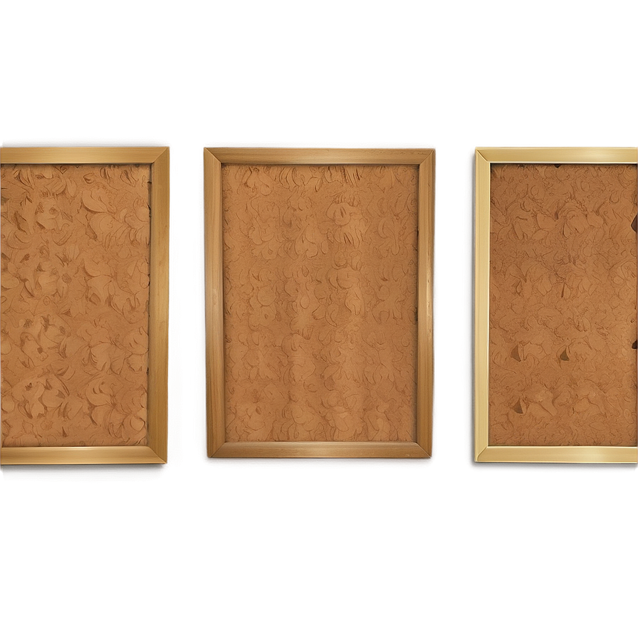 Cork Board Workspace Accessories Png Elv PNG Image