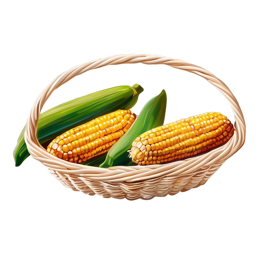 Corn Basket Png 11 PNG Image