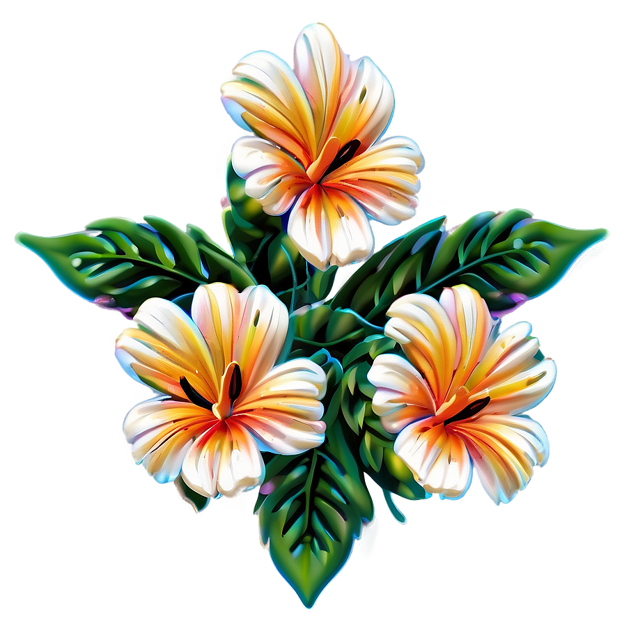 Corner Flower Border Png Baf PNG Image