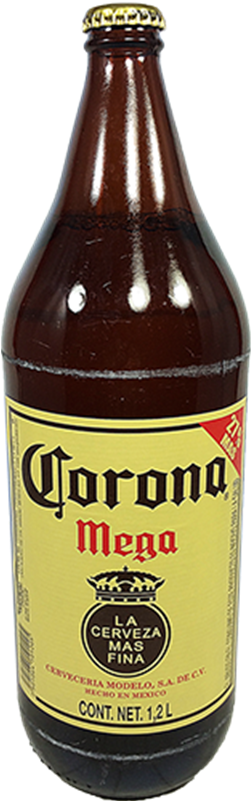 Corona Mega Beer Bottle PNG Image