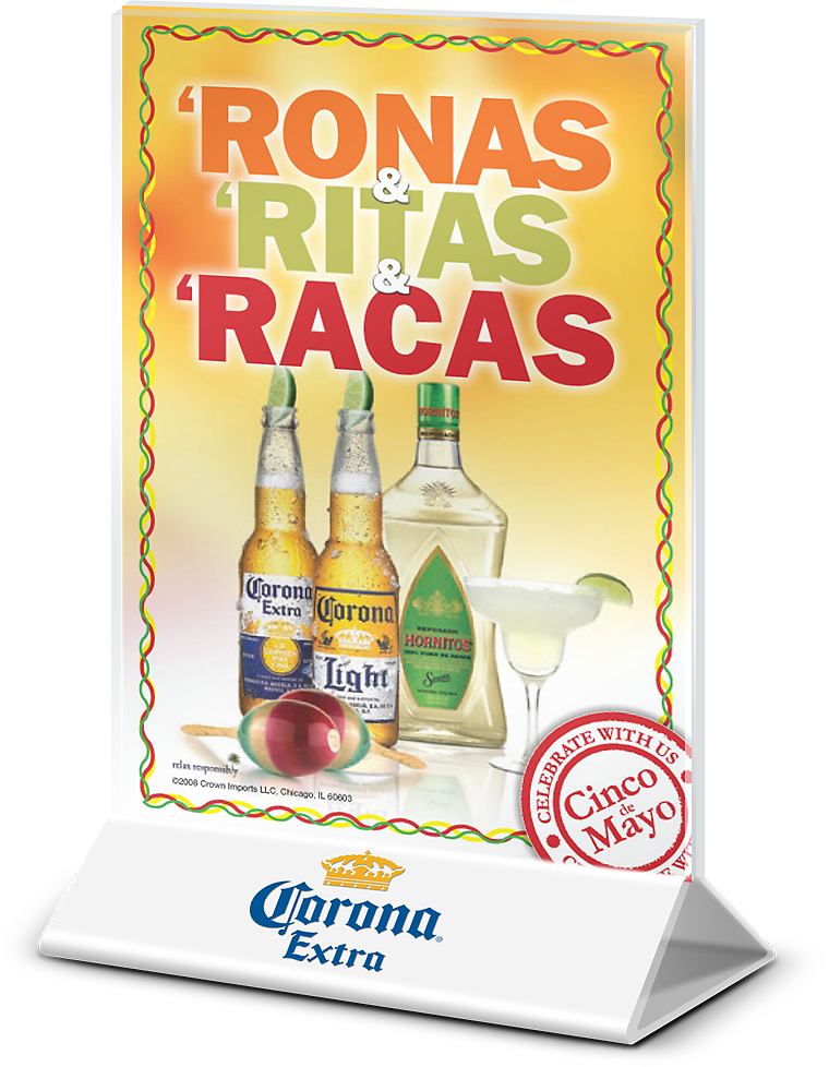 Coronas Ritas Racas Cincode Mayo Promotion PNG Image