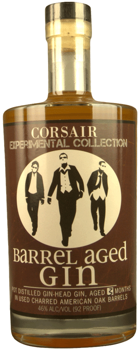 Corsair Barrel Aged Gin Bottle PNG Image