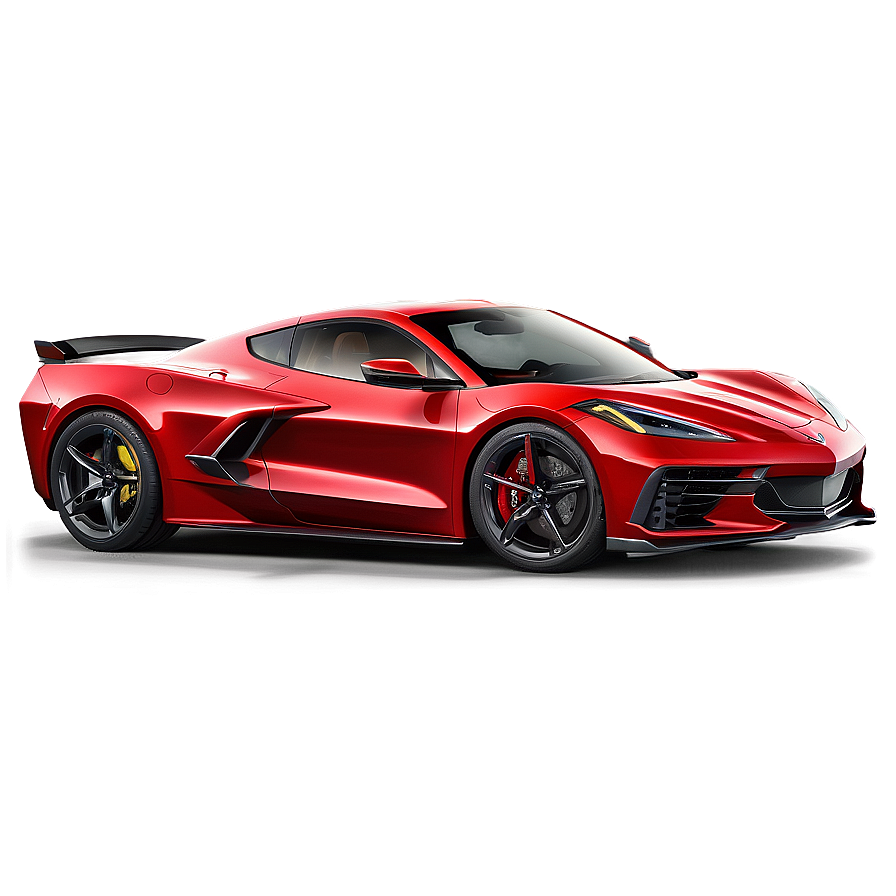 Corvette C8 Aerodynamic Shape Png 06252024 PNG Image