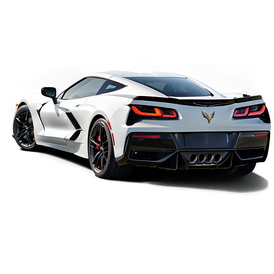 Corvette C8 In Action Png Lga PNG Image